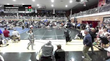 132 lbs Cons. Round 7 - Ryan Amoureux, Meridian vs Jayden Martinez, Hermiston