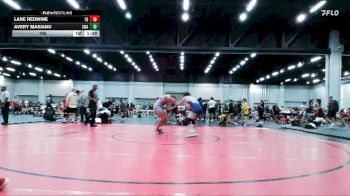 165 lbs Round 5 (6 Team) - Lane Redwine, Funky Bunch vs Avery Masiano, Slate Wrestling Academy