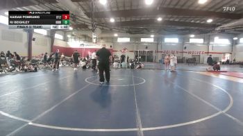 132 lbs Finals (2 Team) - RJ Beighley, Kraken Black vs Kaidan Pomranig, Steller 2