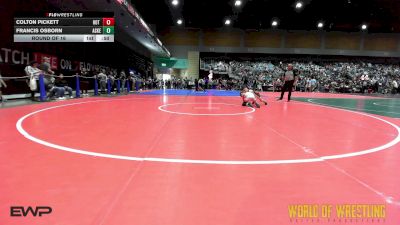 75 lbs Round Of 16 - Colton Pickett, Hot Shots Wrestling vs Francis Osborn, Askeo International Matclub