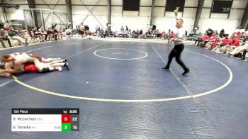 197 lbs 5th Place - Ryan Mccarthey, Bridgewater vs Simon Taraska, Norwich