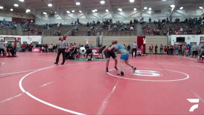 155 lbs 3rd Place Match - Riley Nunez, Lake Central High School vs Samara Clowers-Mires, Tri-Central