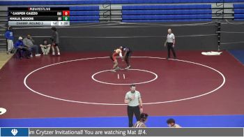 141 lbs Champ. Round 2 - Casper Caizzo, Ohio Northern University vs Khalil Boddie, Marymount University