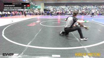 52 lbs Quarterfinal - Jacob Sawyer, Mat Demon Wrestling Club vs Jiovani 'Max' Rodriguez, Victory Wrestling Club,wa