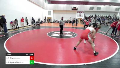 175 lbs Consi Of 8 #1 - Pedro Ribeiro, Melrose vs Adam Ayzenshtat, Algonquin