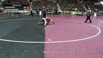 6A 106 lbs Cons. Round 4 - Elías Nelson, Baldwin County vs Maddox Mcdaniel, Pelham