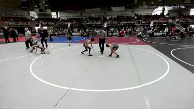 85 lbs Quarterfinal - Sidney J McAlhany, Bolts vs Jayden Trujillo, La Gente WC