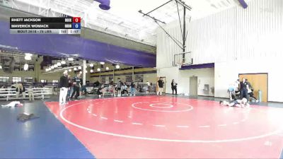 78 lbs 3rd Place - Rhett Jackson, Rockmart Takedown Club vs Maverick Womack, Roundtree Wrestling Academy