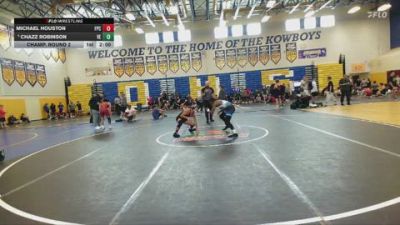 126 lbs Champ. Round 2 - Michael Houston, Fort Pierce Central vs Chazz Robinson, Victory Elite