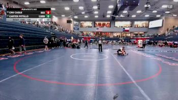 138 lbs Cons. Round 5 - Carter Pittillo, Katy Jordan vs Cru Cagle, Rockwall