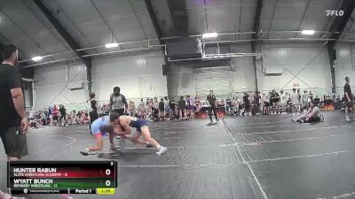 120 lbs Round 2 (6 Team) - Hunter Rabun, Slate Wrestling Academy vs Wyatt Bunch, Refinery Wrestling