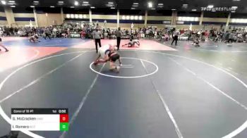 160 lbs Consi Of 16 #1 - Gonzalo McCracken, East Valley WC vs Isaac Romero, So Cal Grappling