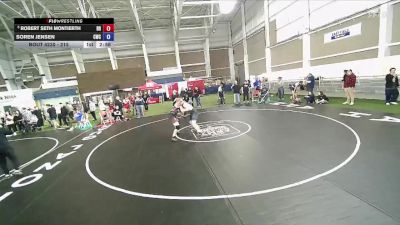 215 lbs Cons. Semi - Robert Seth Montierth, Ridgeline Riverhawks vs Soren Jensen, Champions Wrestling Club
