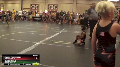 50 lbs Semis & 1st Wrestleback (8 Team) - Kai Vitale, Revival Blue vs Gabriel Beltran, SVRWC Silver