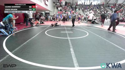 67 lbs Rr Rnd 4 - Liliana Guerrero, Brushy Wrestling Club vs Chaya Wilson, Pitbull Wrestling Academy