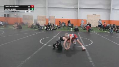 64 lbs Quarterfinal - Kipton Myers, Jefferson-Morgan vs Chris Masarone, Felix