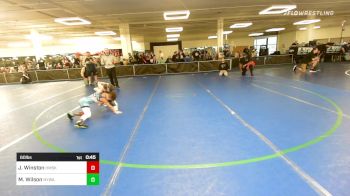 60 lbs Quarterfinal - Jordan Winston, Hamma Shack vs Maddox Wilson, Newtown (CT) Youth Wrestling