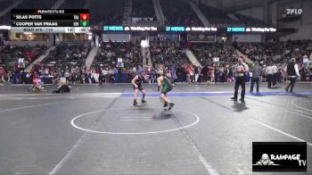 110 lbs Cons. Semi - Silas Potts, Trailblazer vs Cooper Van Praag, Derby