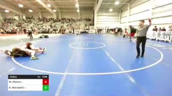 220 lbs Quarterfinal - Michael Mocco, FL vs Kaz Morosetti, RI