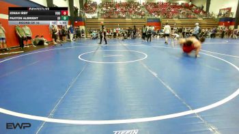 155 lbs Round Of 16 - Jonah Irby, Verdigris vs Paxton Albright, Owasso High School