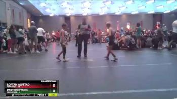 70 lbs Quarterfinals (8 Team) - Paxton Dyson, Operators vs Loftan Alfstad, Team Apex
