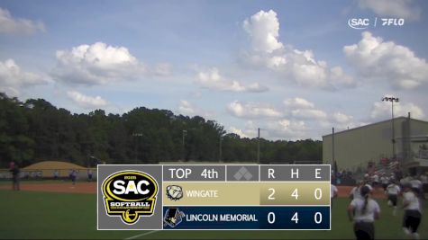 Replay: Lincoln Memorial vs Wingate | May 2 @ 3 PM