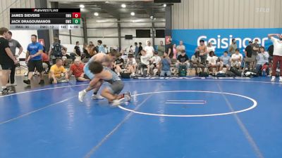 141 lbs Rr Rnd 5 - James Sievers, Roundtree Wrestling Academy - BHS vs Jack Dragoumanos, DoughBoy WC - BHS