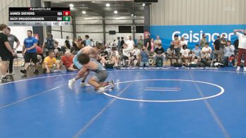 141 lbs Rr Rnd 5 - James Sievers, Roundtree Wrestling Academy - BHS vs Jack Dragoumanos, DoughBoy WC - BHS