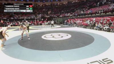190 lbs Champ. Rd Of 16 - Cameron Fiasco, Lak. West vs Noritsugu Saito, Perrysburg