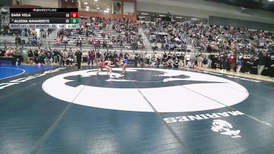 U23 Women - 55 lbs Champ. Round 2 - Sara Vela, CA vs Aleena Navarrete, UT
