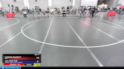 114 lbs Cons. Semi - Carson Bassett, FWA vs Ian Proctor, Askren Wrestling Academy