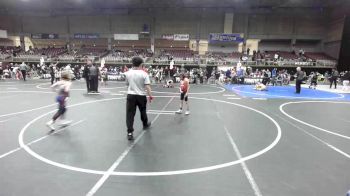 62 lbs Rr Rnd 5 - Bryer Davis, Dove Creek vs Johnnie Ray, Erie Wrestling Club