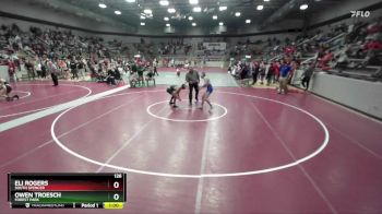 126 lbs Cons. Semi - Eli Rogers, South Spencer vs Owen Troesch, Forest Park