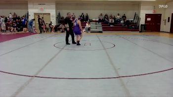 138 lbs Champ. Round 1 - Brooklinn Baldwin, Snowflake High School vs Amanda Towns, Notre Dame Preparatory