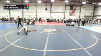 100 lbs Consi Of 32 #1 - Teagan Lukanich, FL vs Clark Yarborough, NC