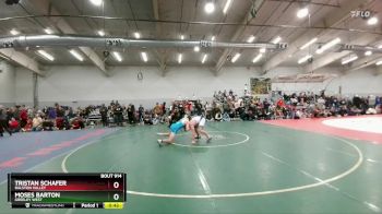 175 lbs Cons. Round 2 - Tristan Schafer, Ralston Valley vs Moses Barton, Greeley West