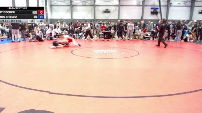 120 lbs Champ. Rd Of 32 - Emmett Decker, Outlaw vs MAXIMUS CHAVEZ, SilvaBack Training Center