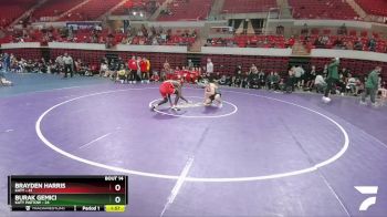 165 lbs Quarters & 1st Wb (16 Team) - Burak Gemici, Katy Paetow vs Brayden Harris, Katy