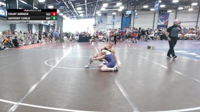 113 lbs Rr Rnd 1 - Colby Grenon, Falcons Wrestling Club vs Anthony Curlo, Team Shutt Garnett Trained
