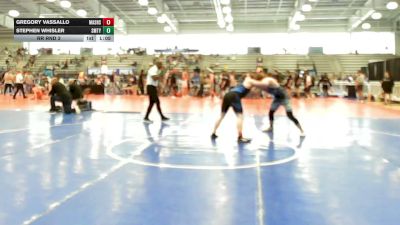 170 lbs Rr Rnd 3 - Gregory Vassallo, Mat Assassins - HSB vs Stephen Whisler, Smittys Barn - HSB