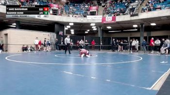 106 lbs Cons. Round 1 - Jake Baughman, Unattached vs Madden Gunn, Wauconda