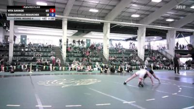 103 lbs Cons. Round 4 - Christianelle Rebarchek, Lindsey Wilson vs Vita Savage, Otterbein