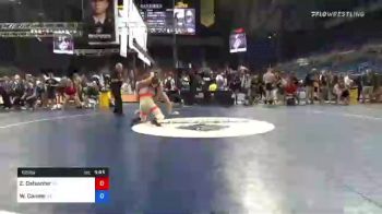 195 lbs Round Of 64 - Zachary Delsanter, Ohio vs William Caneer, Alabama