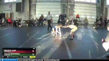 68 lbs Round 6 (8 Team) - Collin Bagdonas, Team Ohio vs Braidyn Taby, Team Smash