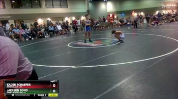 145 lbs Round 5 (6 Team) - Kaden Schaefer, NFWA Black vs Jackson Bond, Canes Wrestling