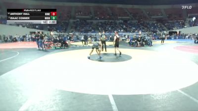 6A Boys 138 lbs Quarterfinal - Anthony Hall, North Medford Boys vs Isaac Conner, Mountainside Boys