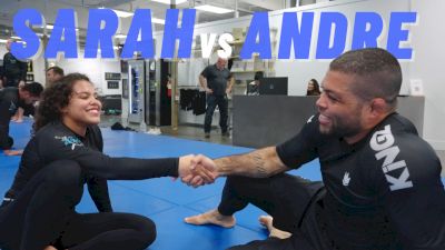 Like Father, Like Daughter: Andre & Sarah Galvao Train At Atos HQ