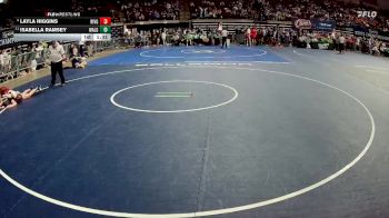 G 107 lbs Champ. Round 1 - Isabella Ramsey, Walker Girls vs Layla Higgins, Riverdale Girls