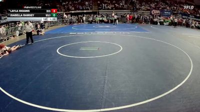 G 107 lbs Champ. Round 1 - Isabella Ramsey, Walker Girls vs Layla Higgins, Riverdale Girls