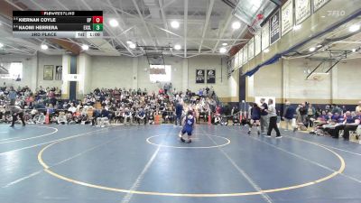 152 lbs 3rd Place - Starla MacDonald, East Longmeadow vs Savannah Bridenbecker, Bristol-Plymouth